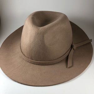 Dark Tan Bohemian Style Felt Fedora